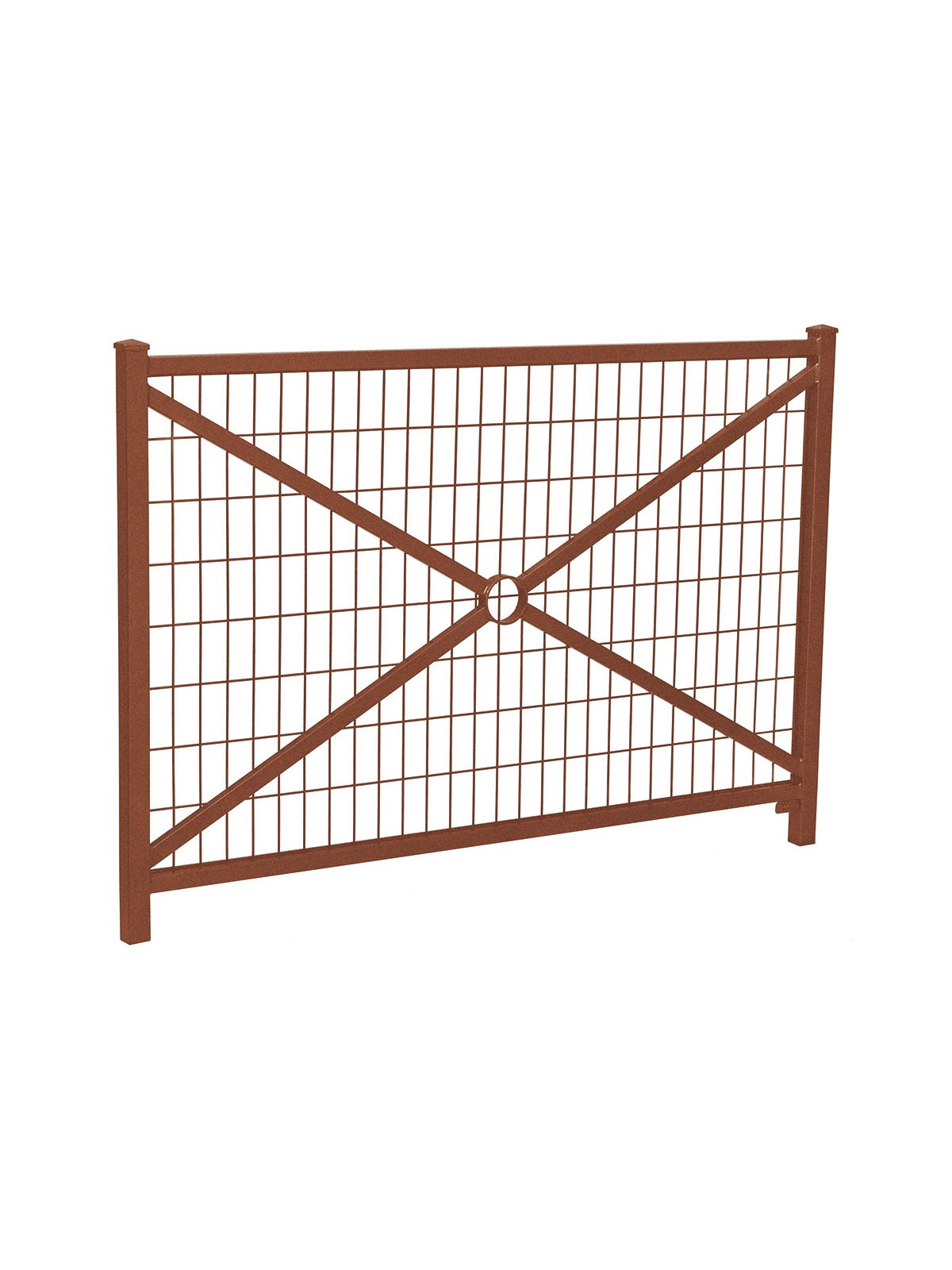 BARRIERE OSANI AVEC GRILLAGE CORTEN