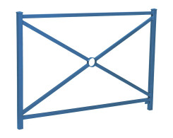 BARRIERE OSANI SIMPLE BLEU