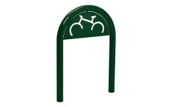 APPUI CYCLES KIO PEINT AVEC SIGNALETIQUE VELO VERT
ARCEAU DE STATIONNEMENT RANGEMENT POUR VÉLO