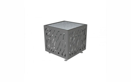 JARDINIERE JUSSAC 790 X 790 X 760 mm RAL GRIS PROCITY