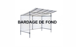 BARDAGE DE FOND POUR ABRI CYCLES ECO ALU