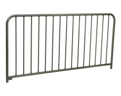 BARRIERE A BARREAUDAGE PEINT/GALVA 2000 mm RAL GRIS PROCITY