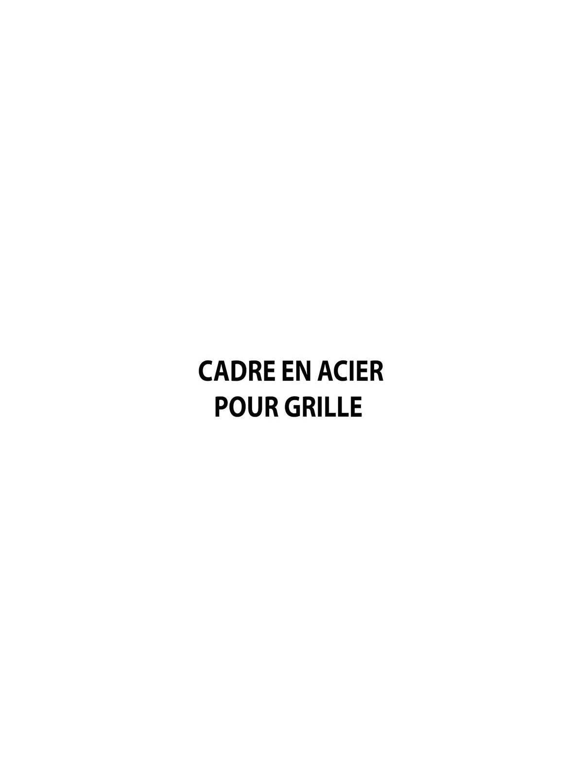 CADRE EN ACIER POUR GRILLE SEYNE