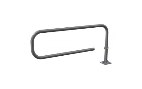 BARRIERE TOURNANTE TROMBONE PEINTE RAL GRIS PROCITY