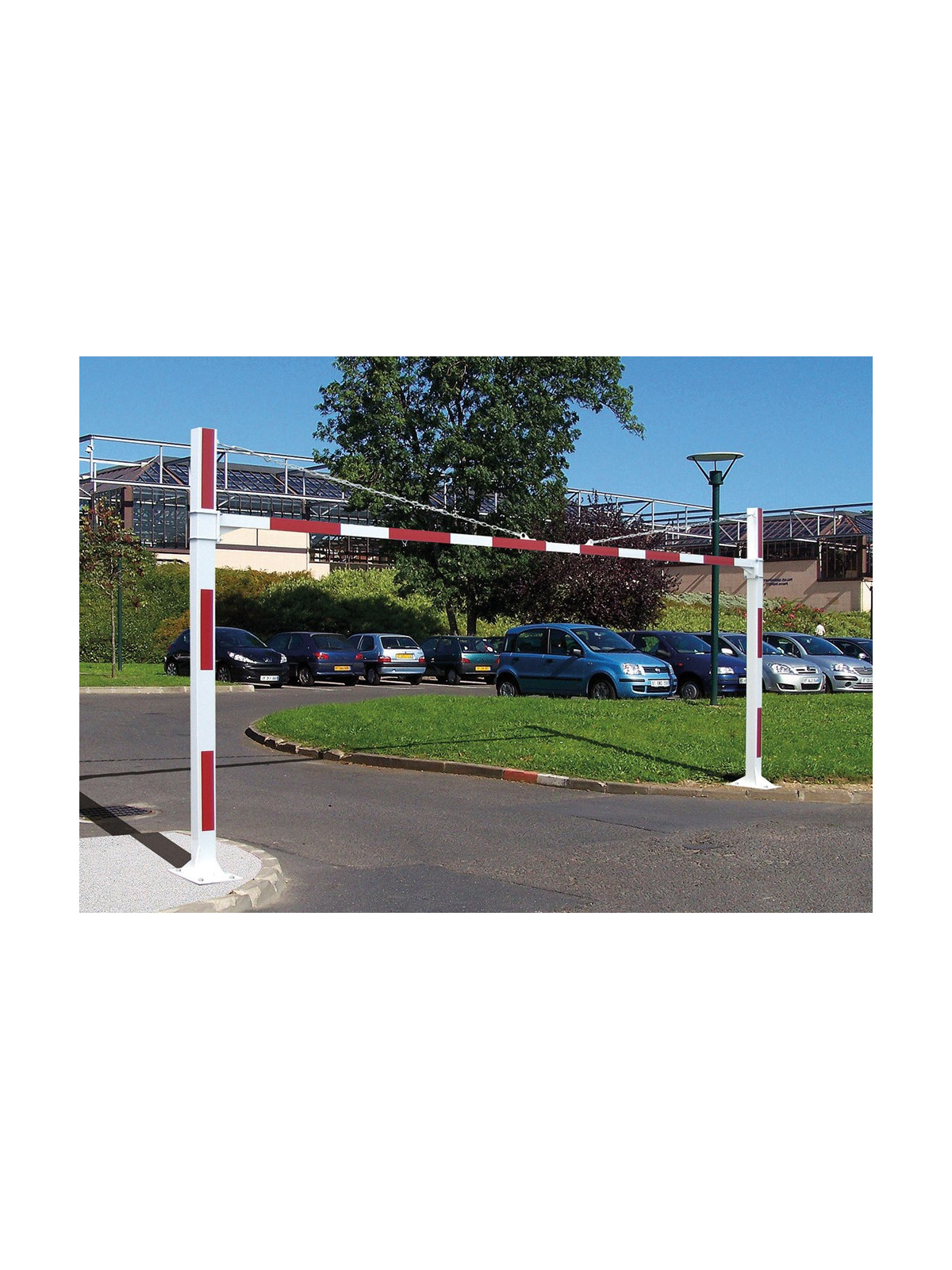 PORTIQUE FIXE UNIVERSEL DE PROTECTION 5250 à 7550 MM
PORTIQUE LIMITEUR DE HAUTEUR POUR PARKING PUBLIC