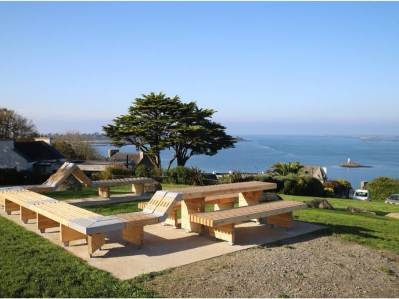 🌿 DESIBOIS : Le mobilier urbain modulaire 100 % français et durable